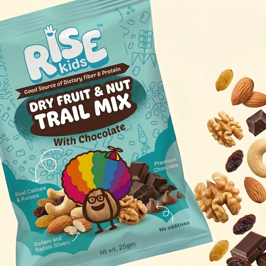 Dry Fruit & Nut Trail Mix – With Chocolate